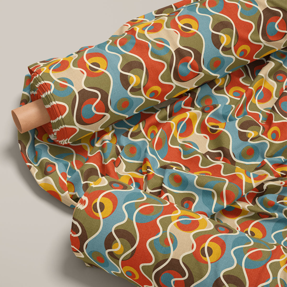 Pesto Abstract Pattern Geometric Print