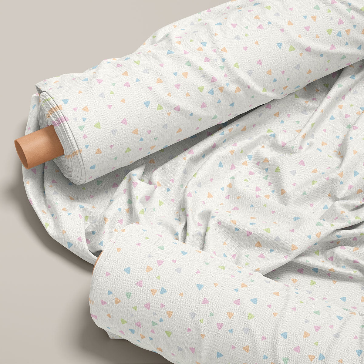 White Rock multicolour Geometric Print