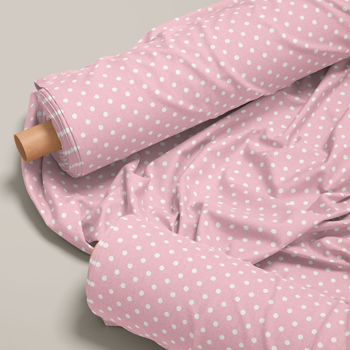 Cotton Candy Polka Dots Print