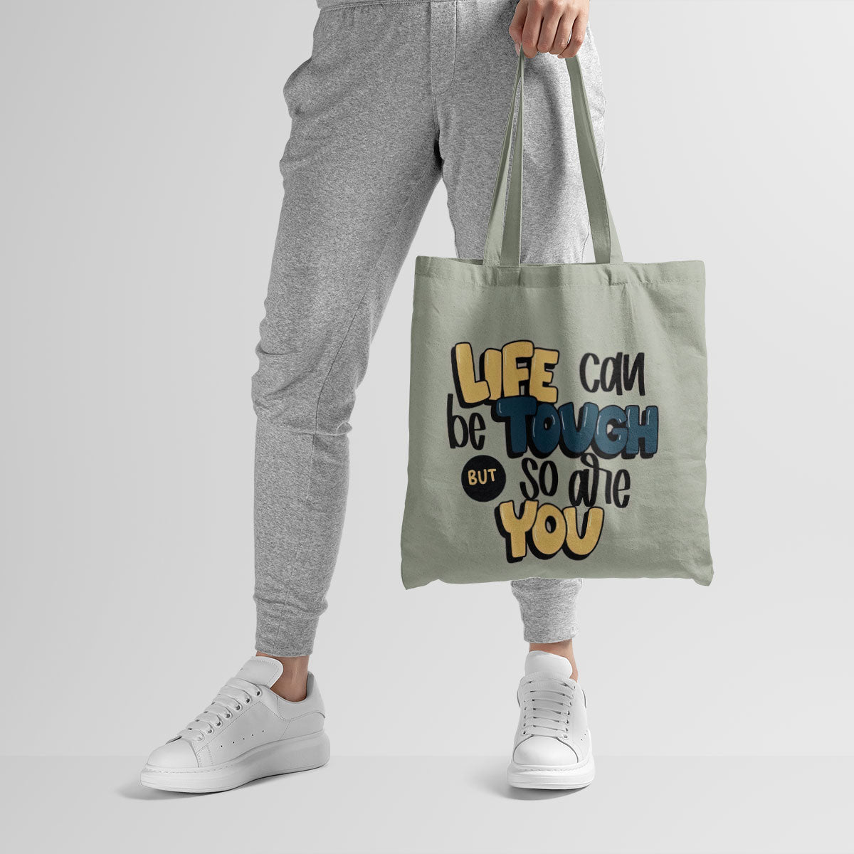 Life Can be Tough Canvas Tote Bag