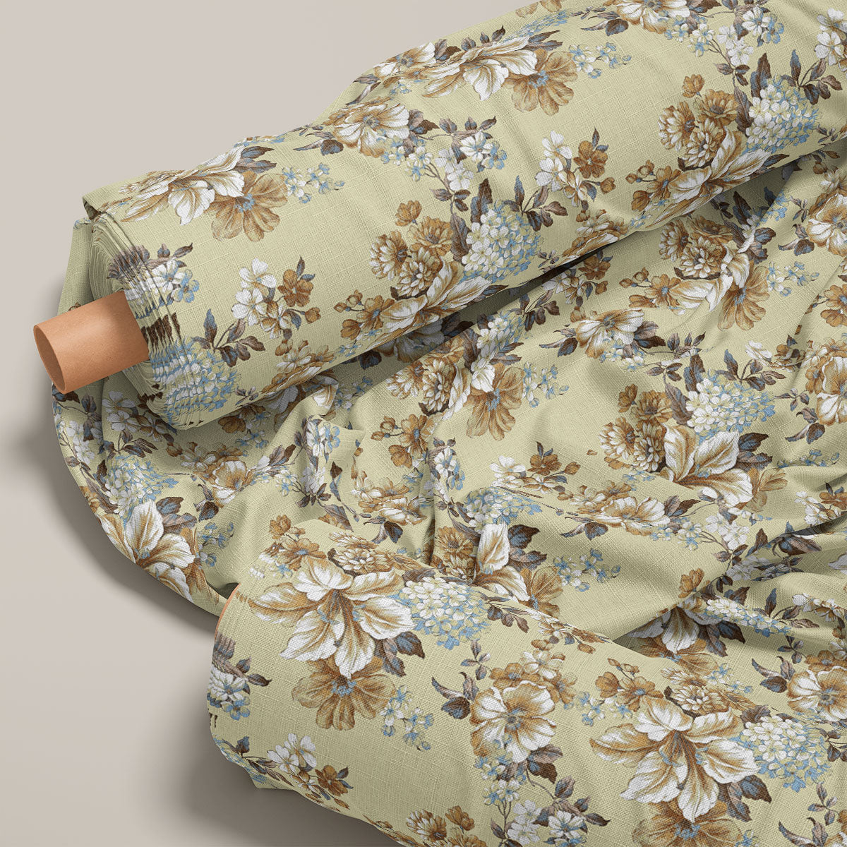 Sorrell Brown Floral Print