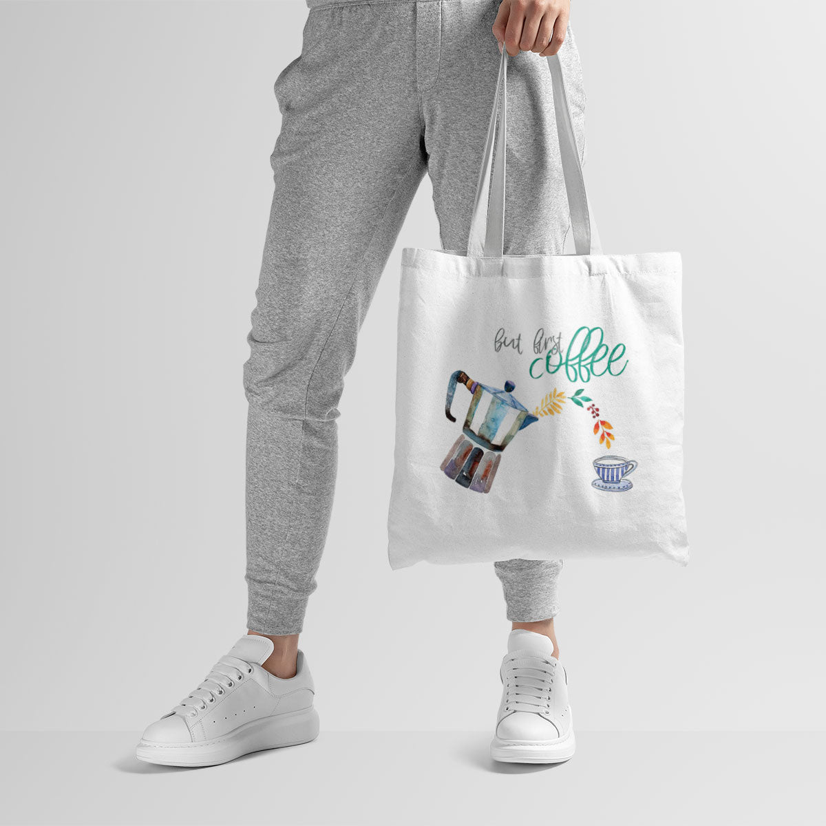 Brewed Awakening Canvas Tote Bag
