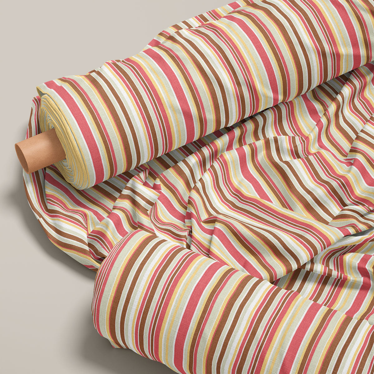 Rosy Finch Stripes Print