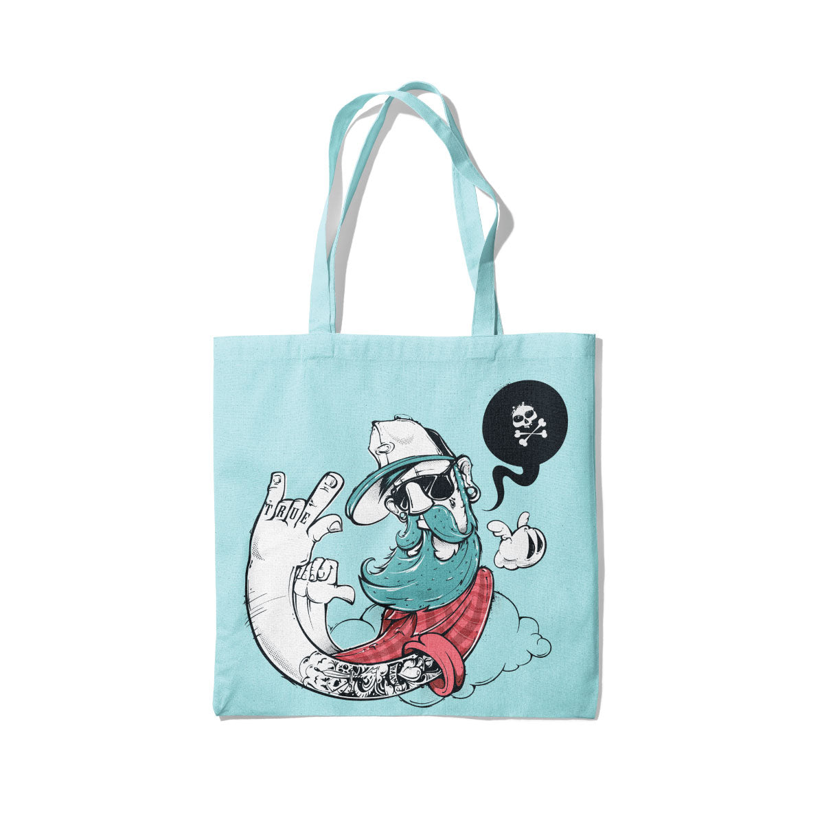 American Highrider Canvas Tote Bag