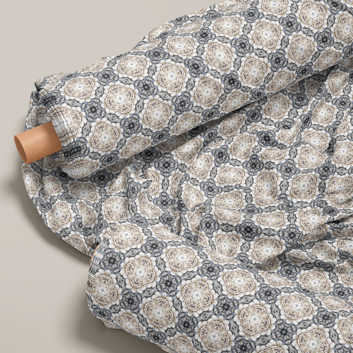 Silver Chalice Floral Print