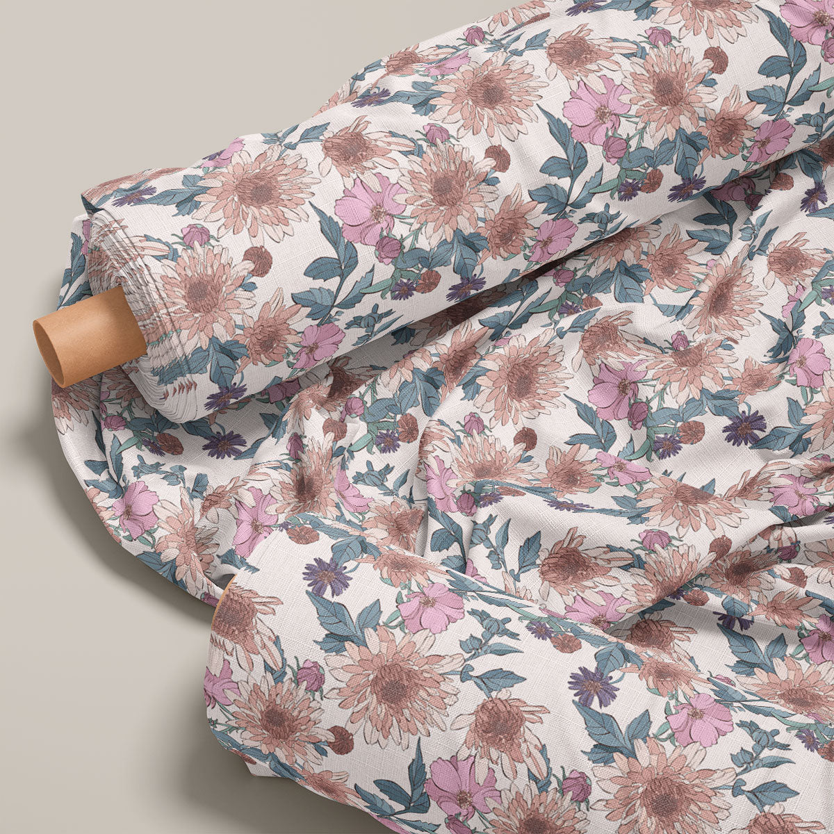 Languid Lavender Patrones Floral Print