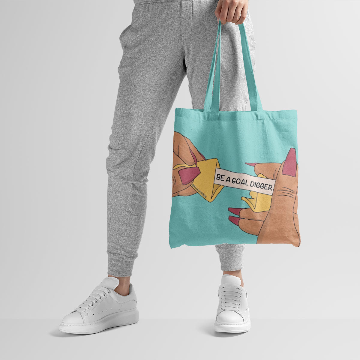 Be a Goal Digger Canvas Tote Bag