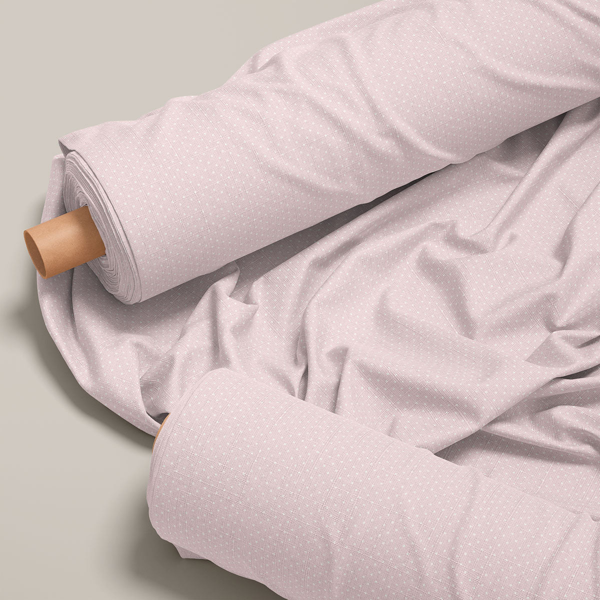 Cavern Pink Polka Dots Print