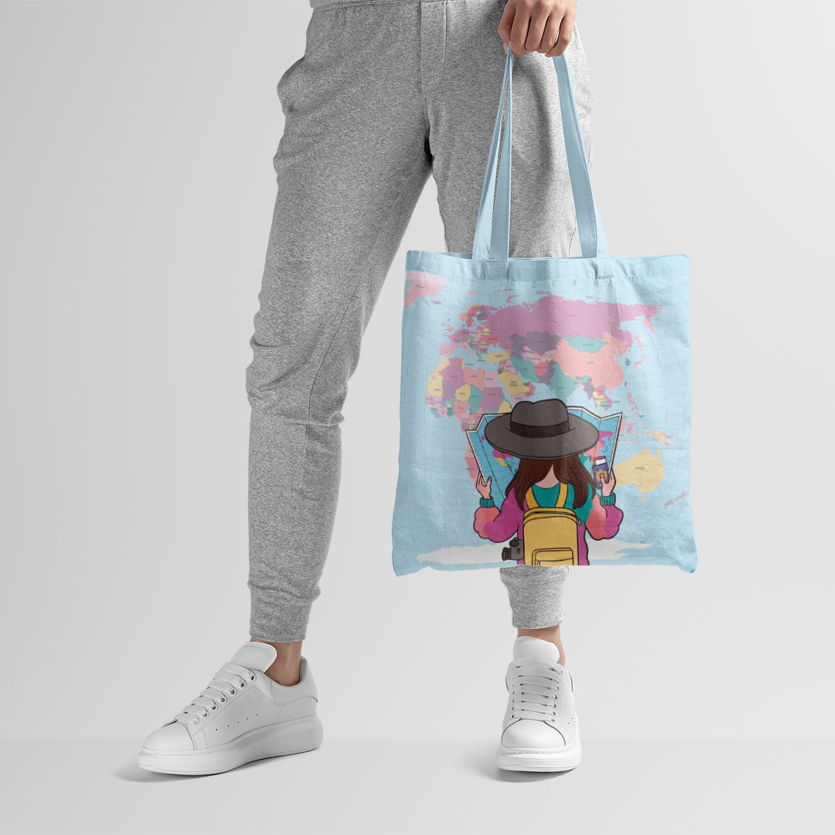 Adventure Awaits Canvas Tote Bag
