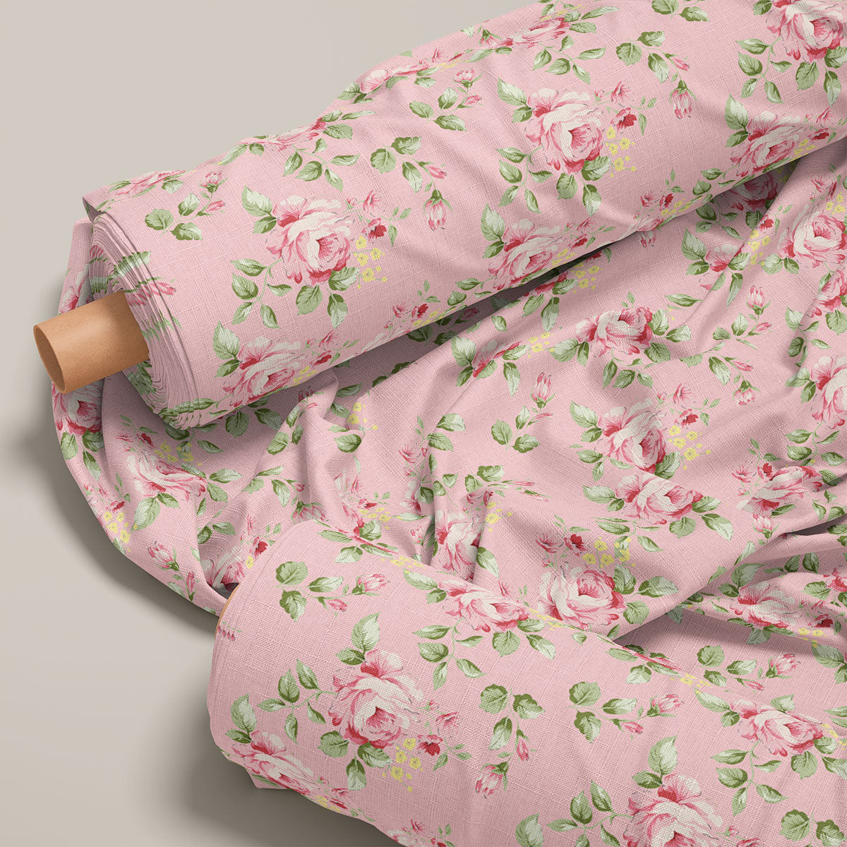 Light Mauve Floral Print