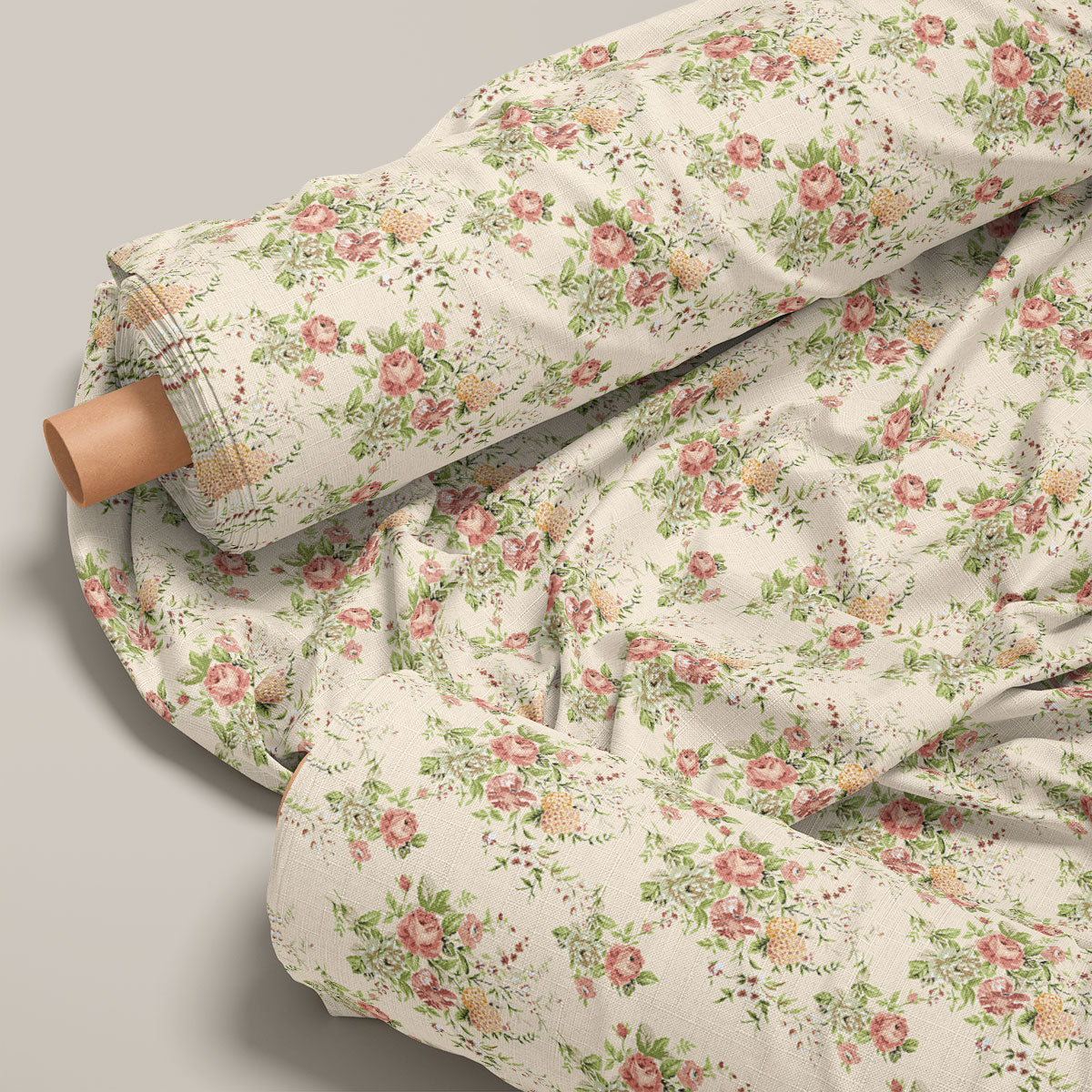 Mule Fawn Rose Floral Print