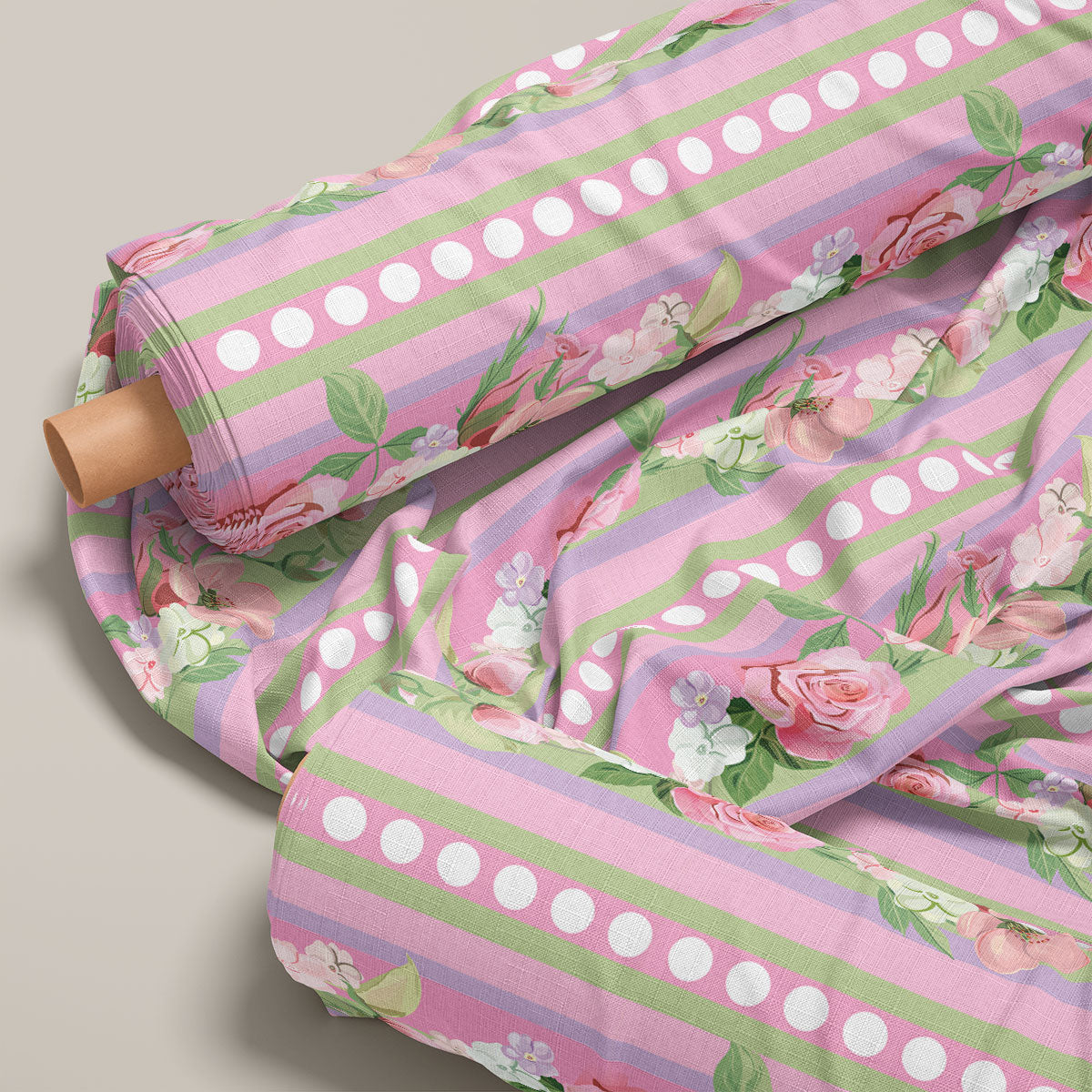 Lily Rose Buds Floral Print