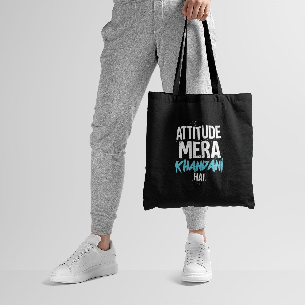 Attitude Canvas Tote Bag