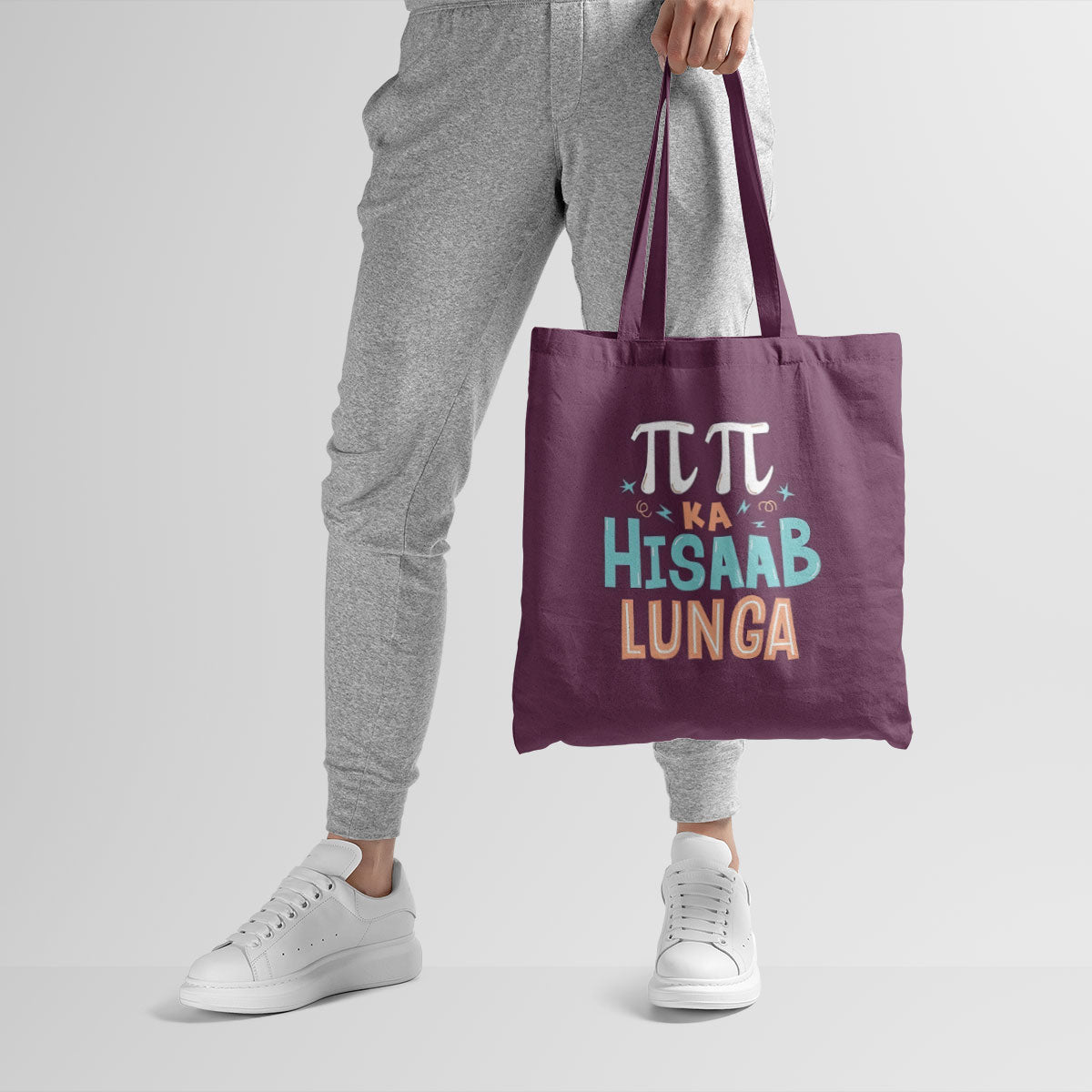 Hisaab Canvas Tote Bag