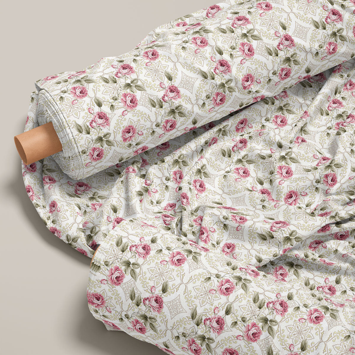 Fuzzy Wuzzy Brown Floral Print