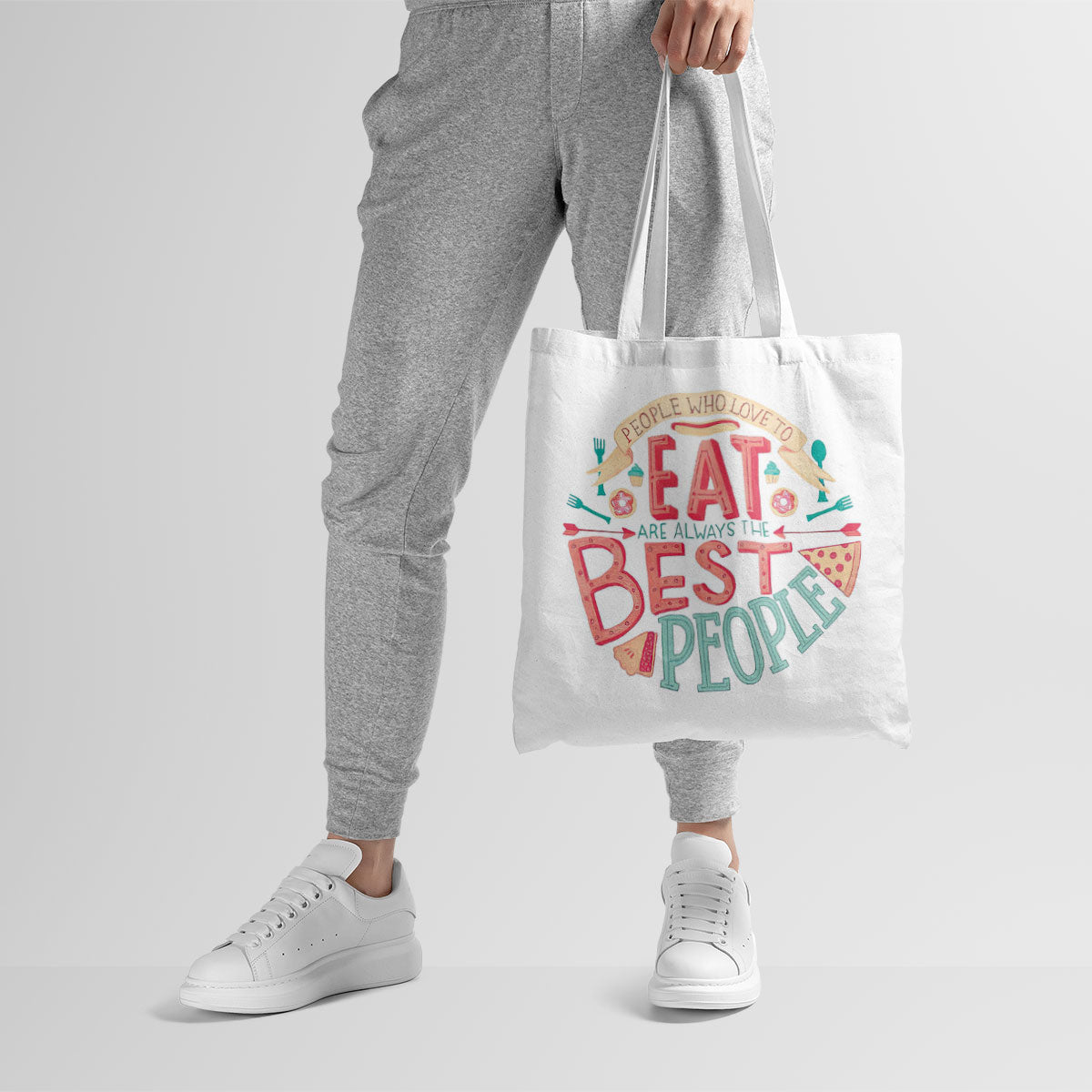 Best People Canvas Tote Bag