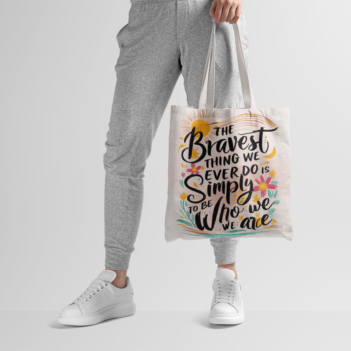 Bravest Canvas Tote Bag