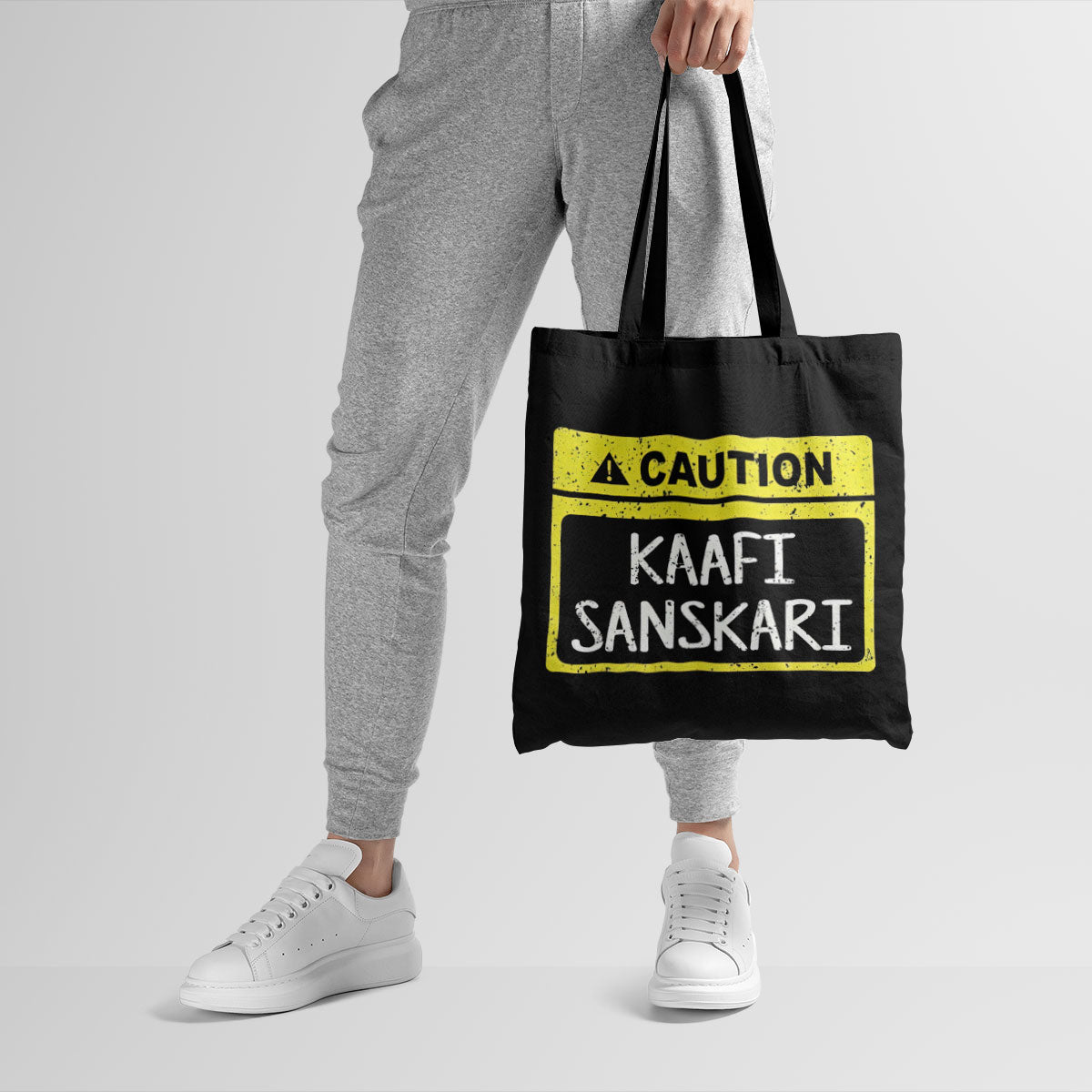 Kaafi Sanskari Canvas Tote Bag