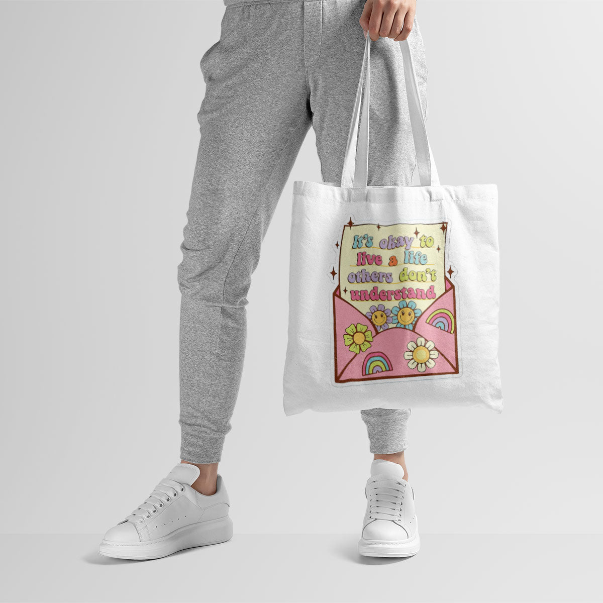 Live A Life Canvas Tote Bag