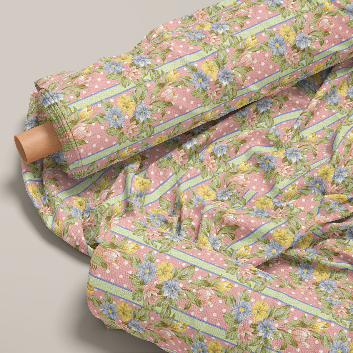 Dusty Rose Floral Print