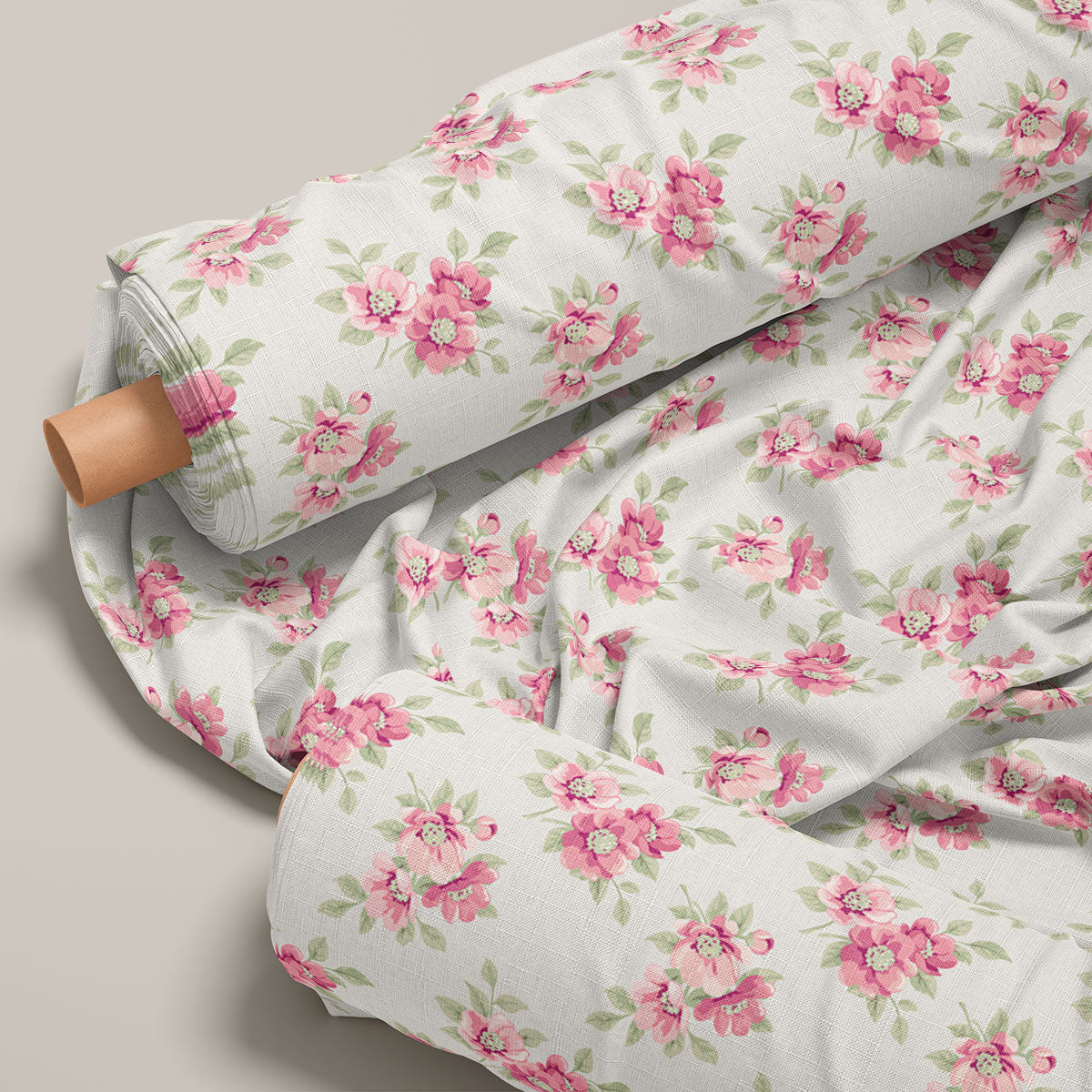 Mandys Pink Primrose Floral Print