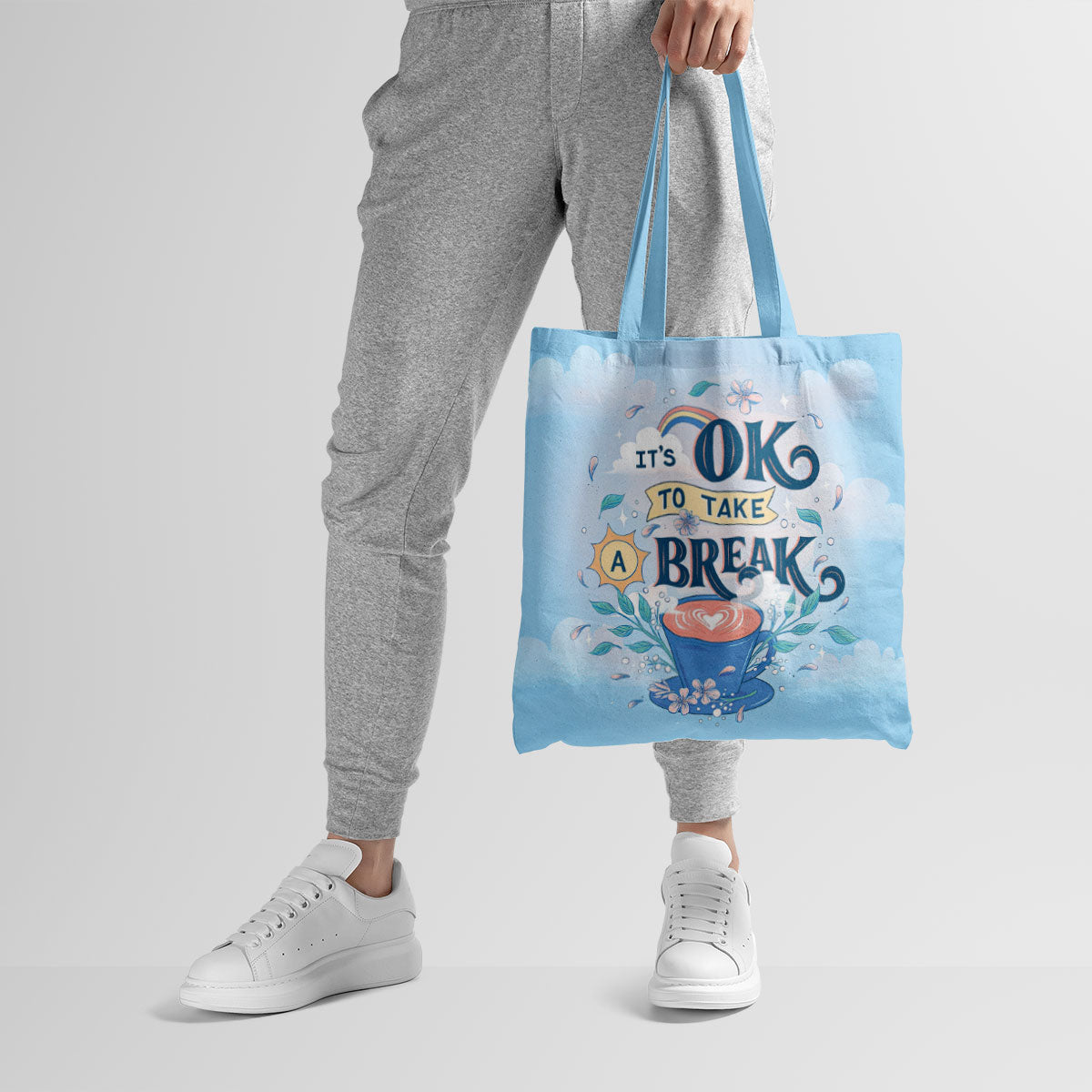 Take A Break Canvas Tote Bag