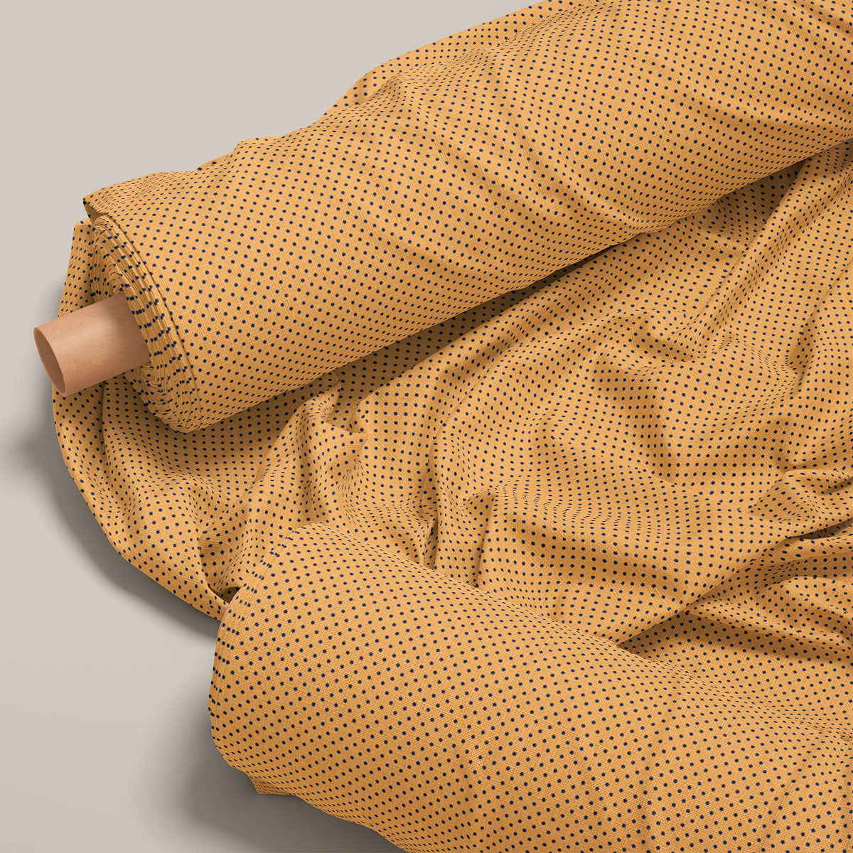 Luxor Gold Polka Dots Print
