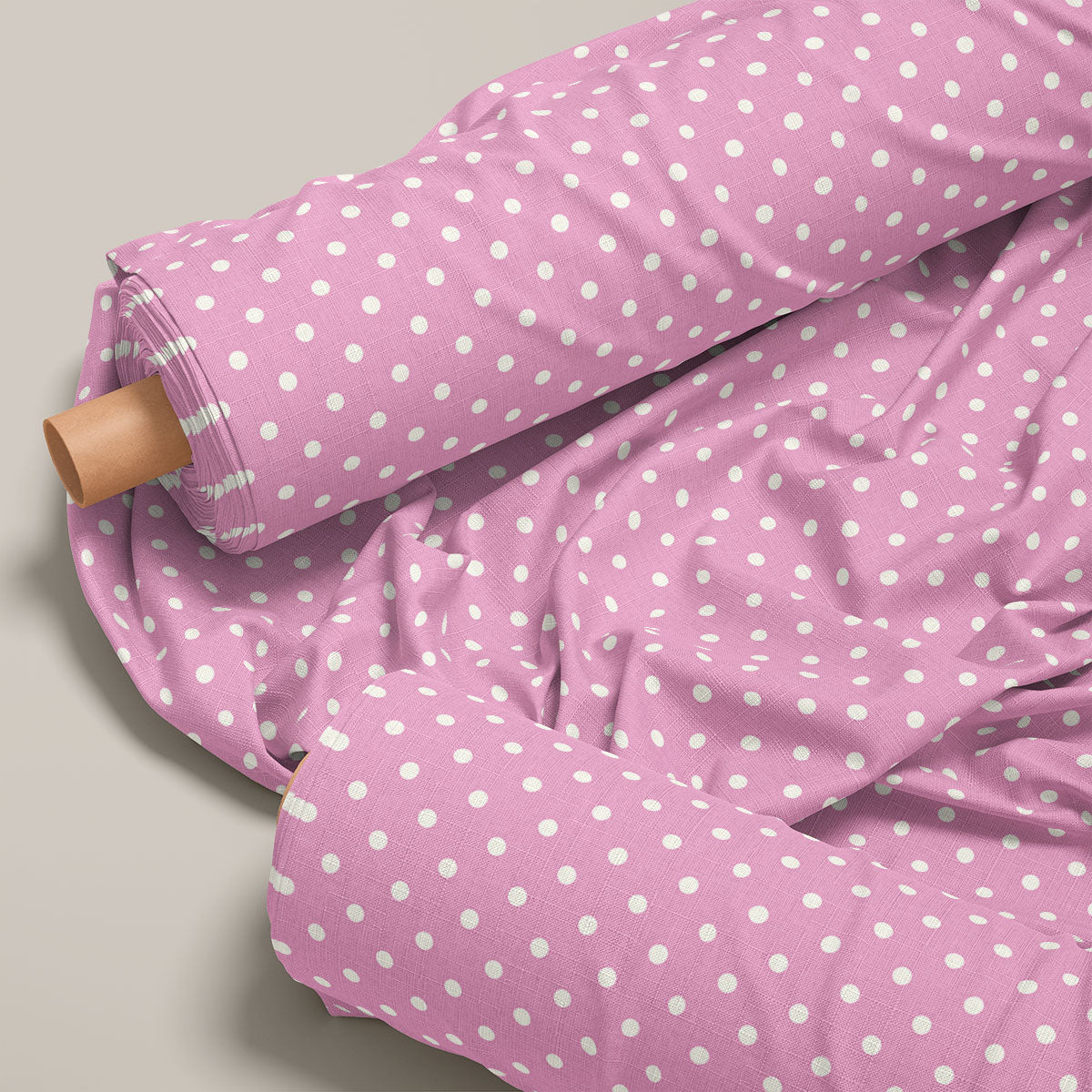 Lilac Polka Dots Print