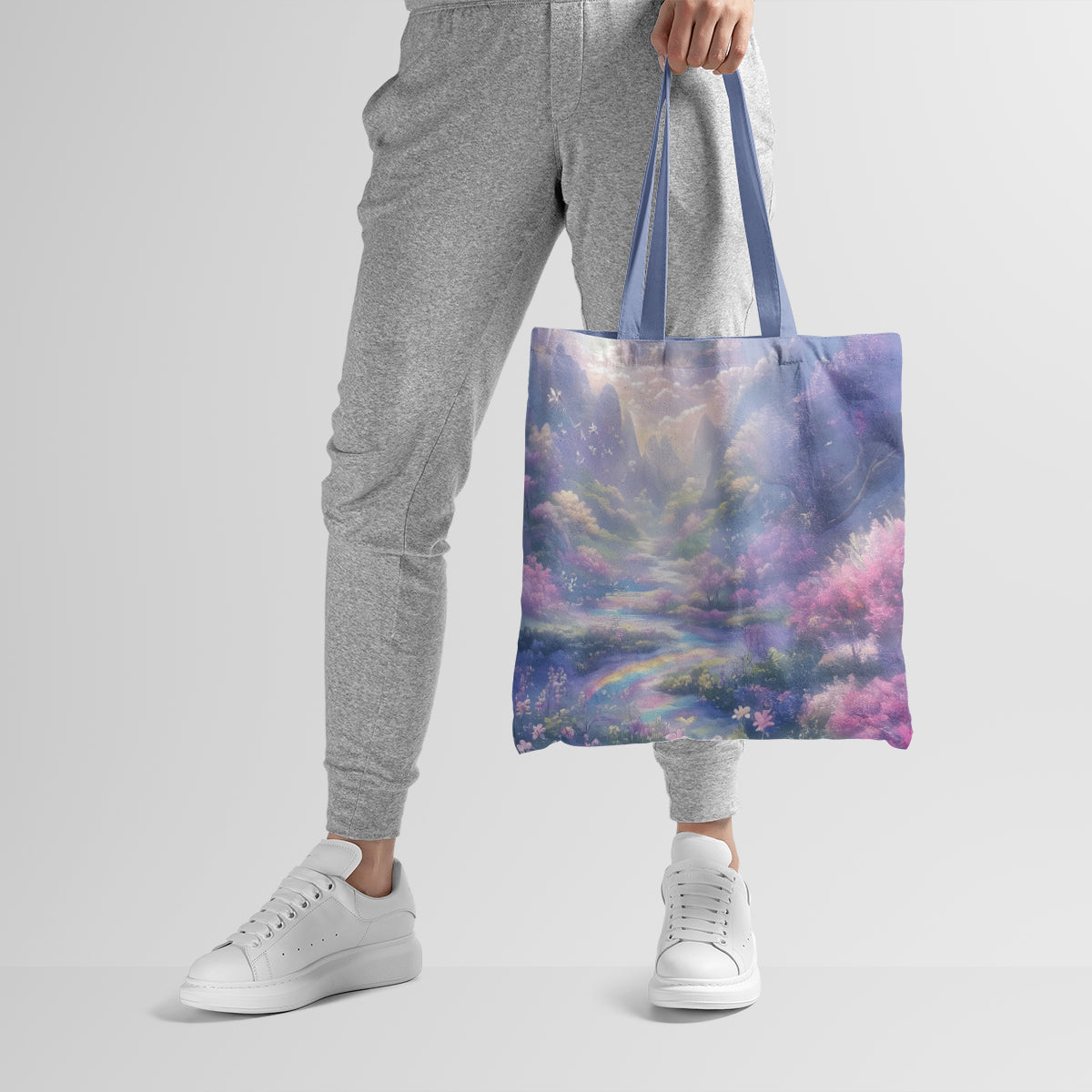 Enchanted Lilac Forest Dream Tote Bag