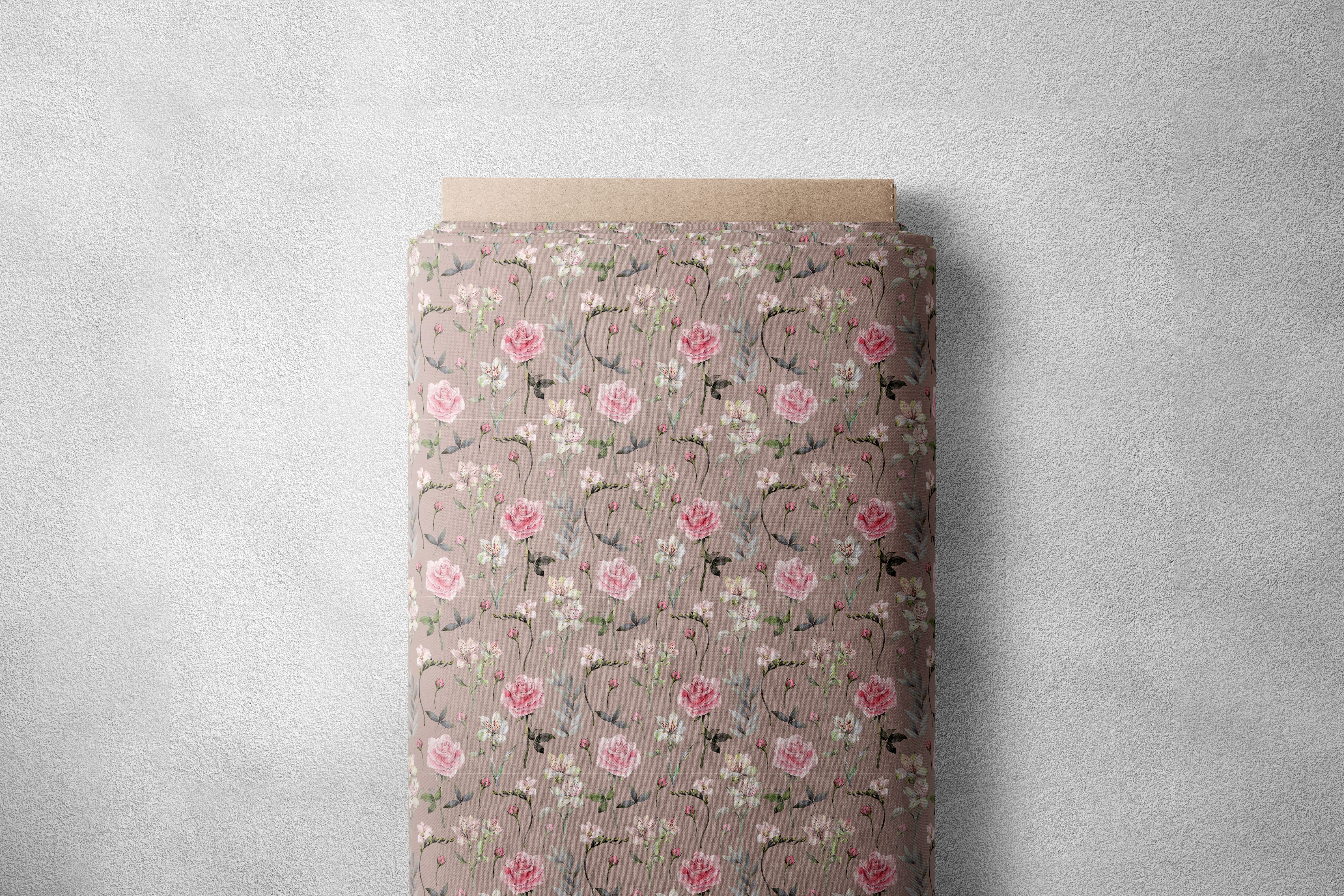 Martini Rose Floral Print