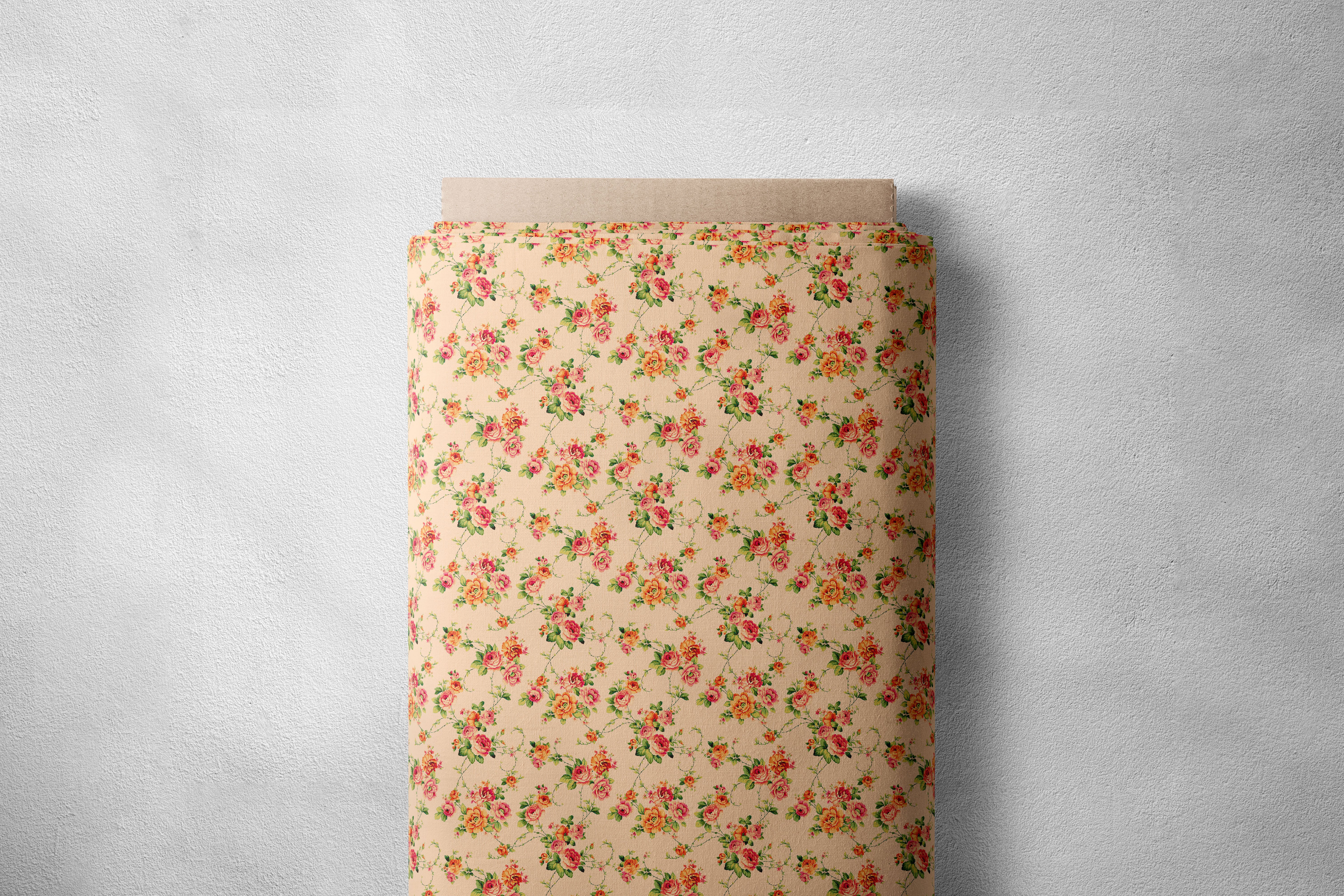 Marzipan Rose Floral Print