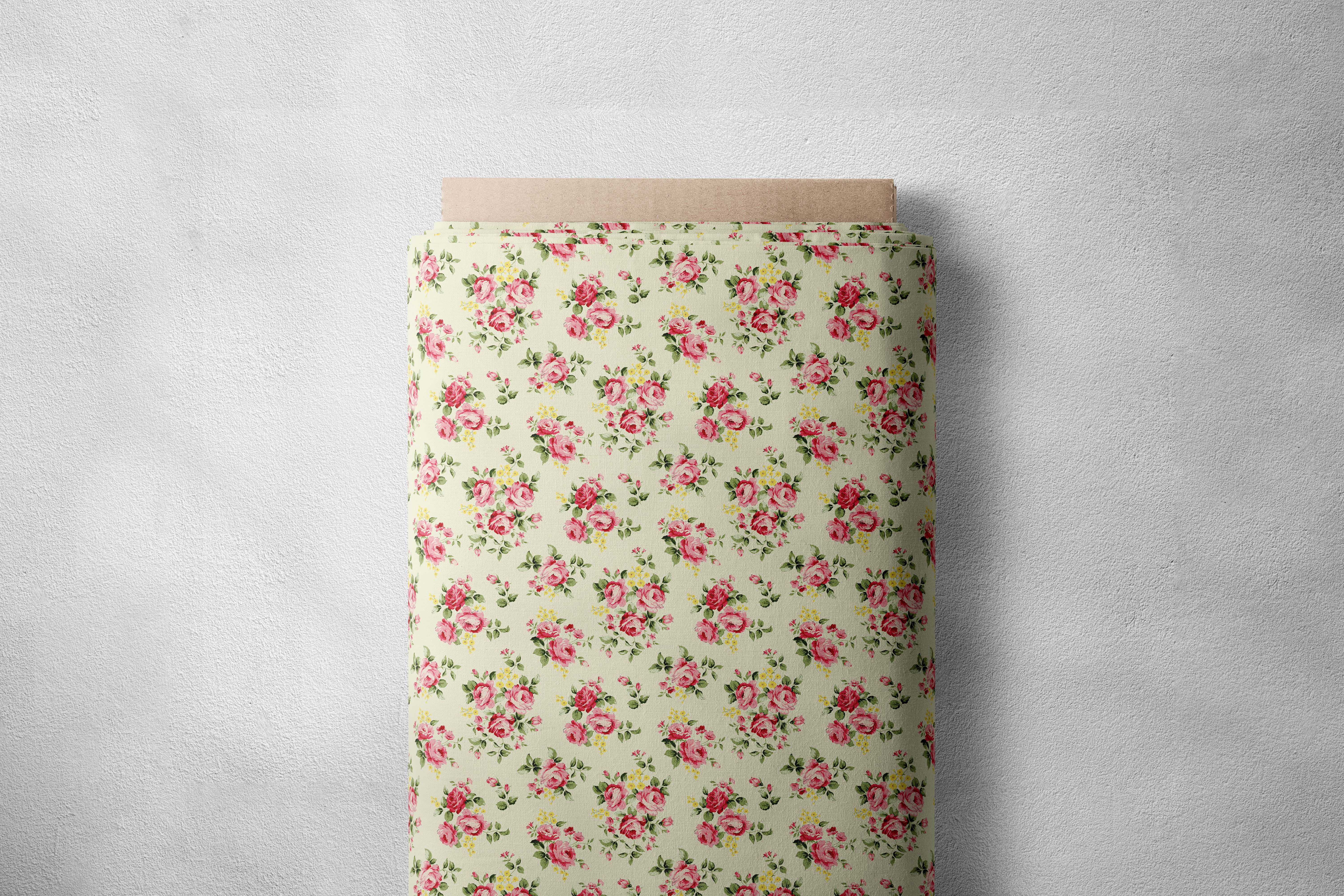 Dawn Pink Rose Floral Print