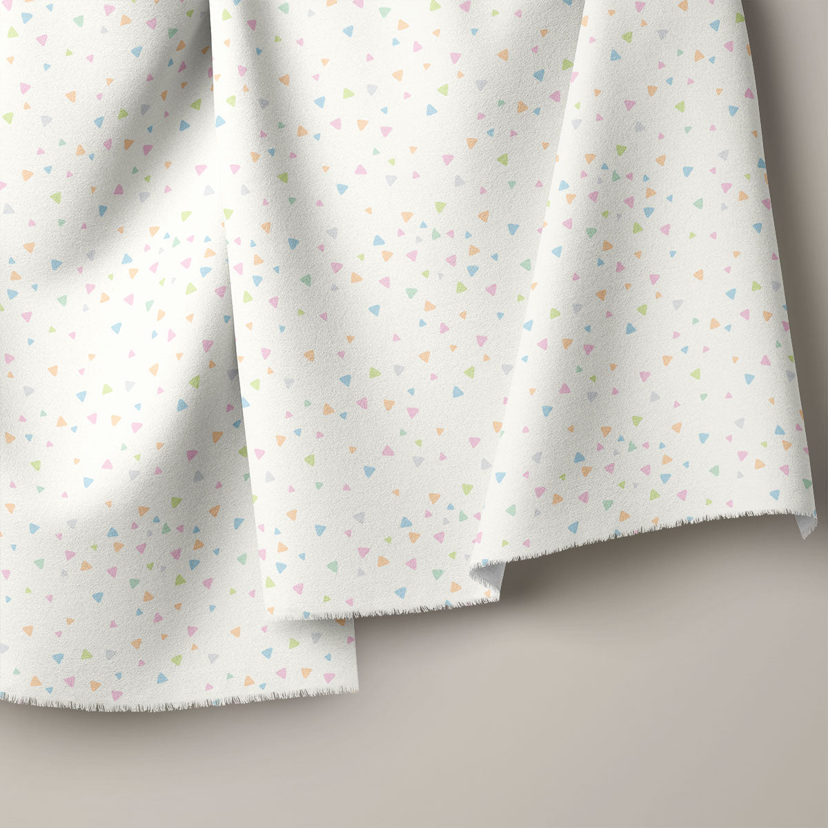 White Rock multicolour Geometric Print