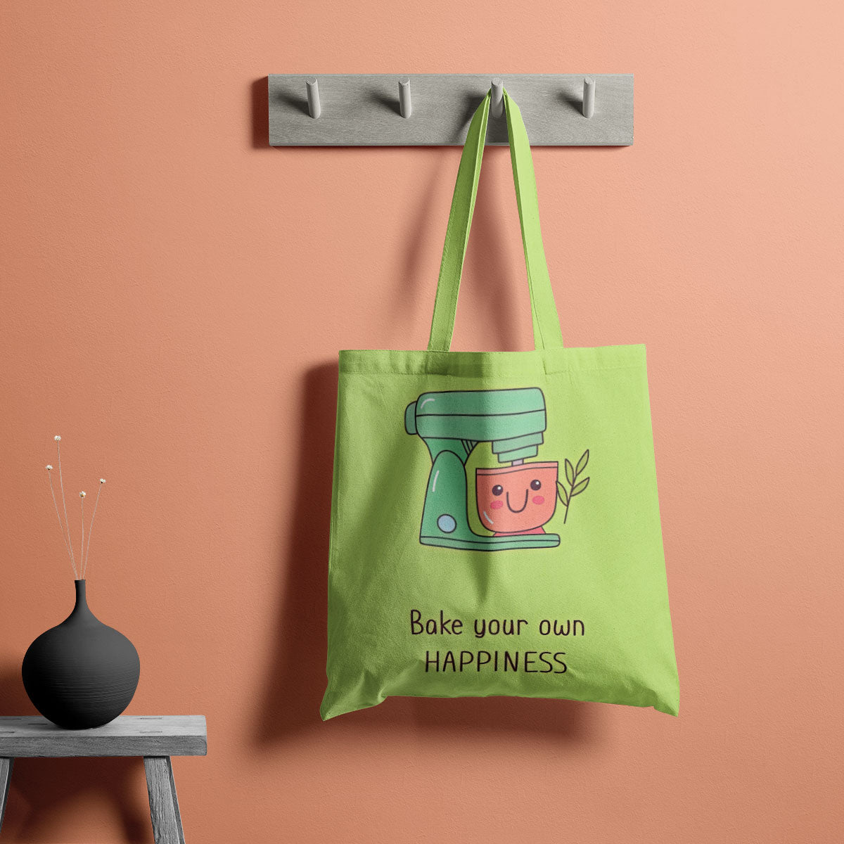 Go Baking Canvas Tote Bag