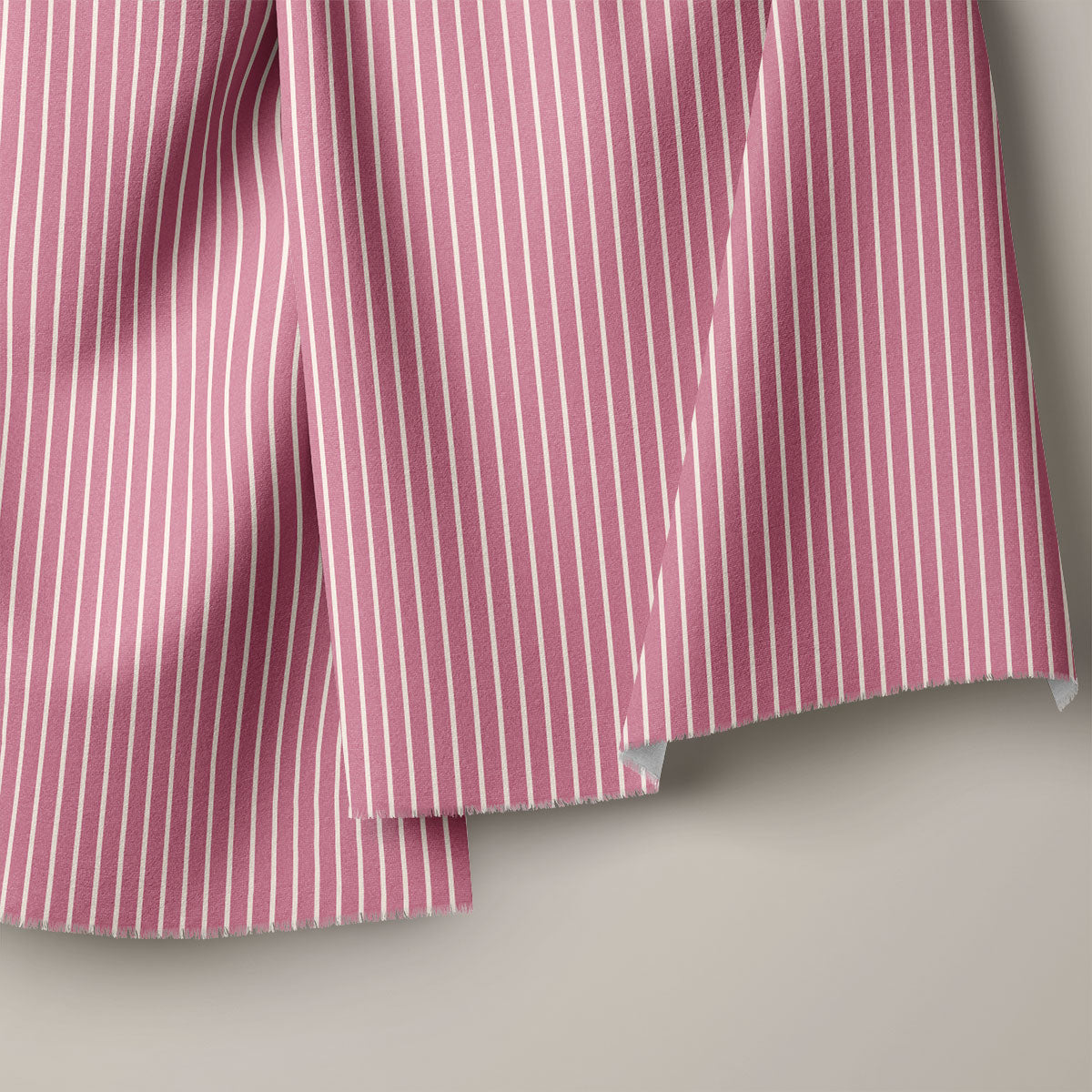 Purplish Pink Stripes Print