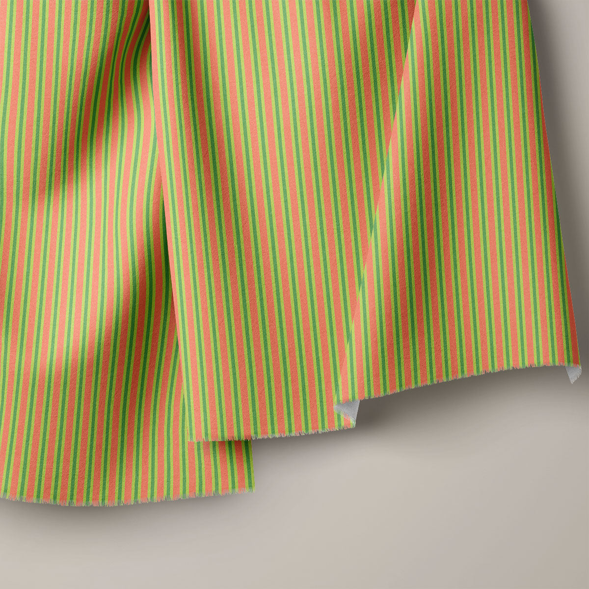 Kiwi And Bean Red Stripes Print