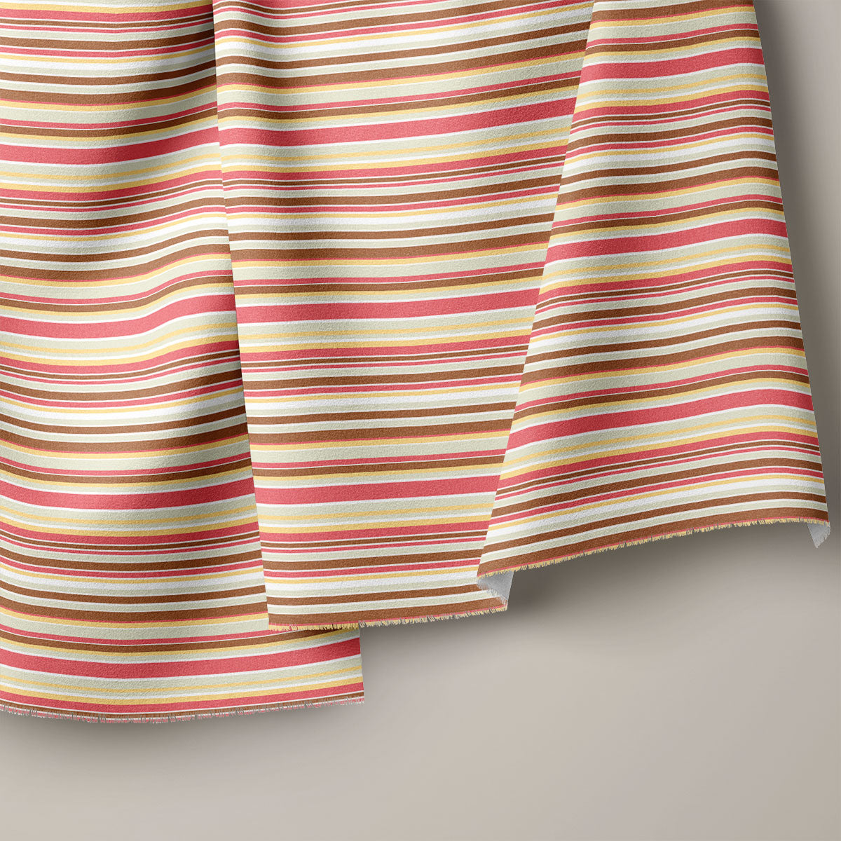 Rosy Finch Stripes Print