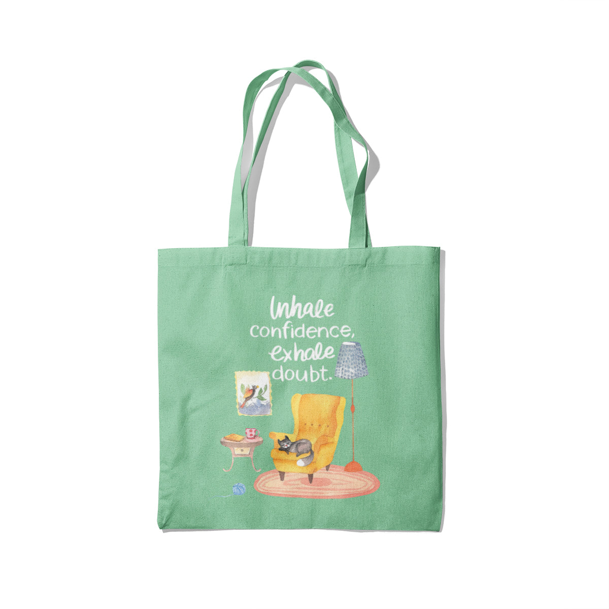 Self Care Canvas Tote Bag
