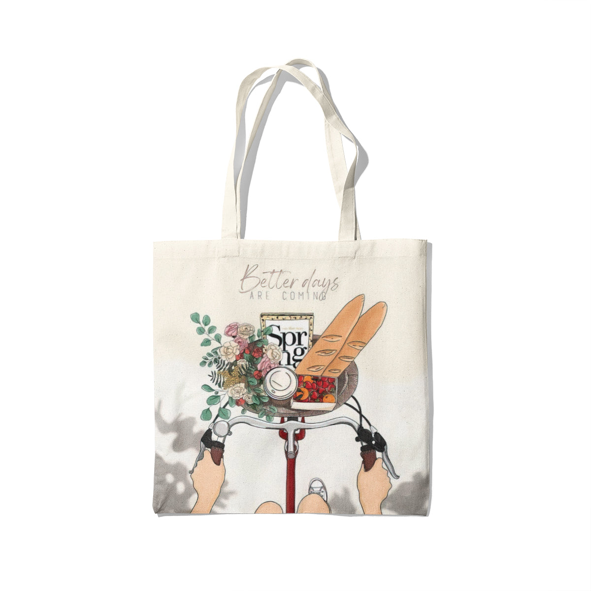 Better Days Canvas Tote Bag
