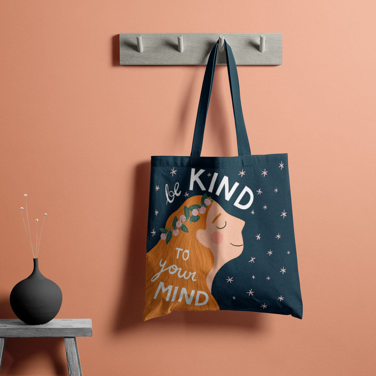 Be Kind Canvas Tote Bag