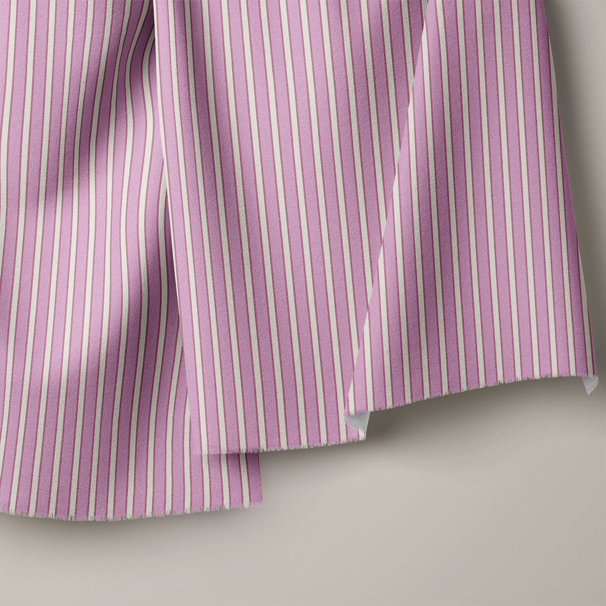 Light Plum Stripes Print