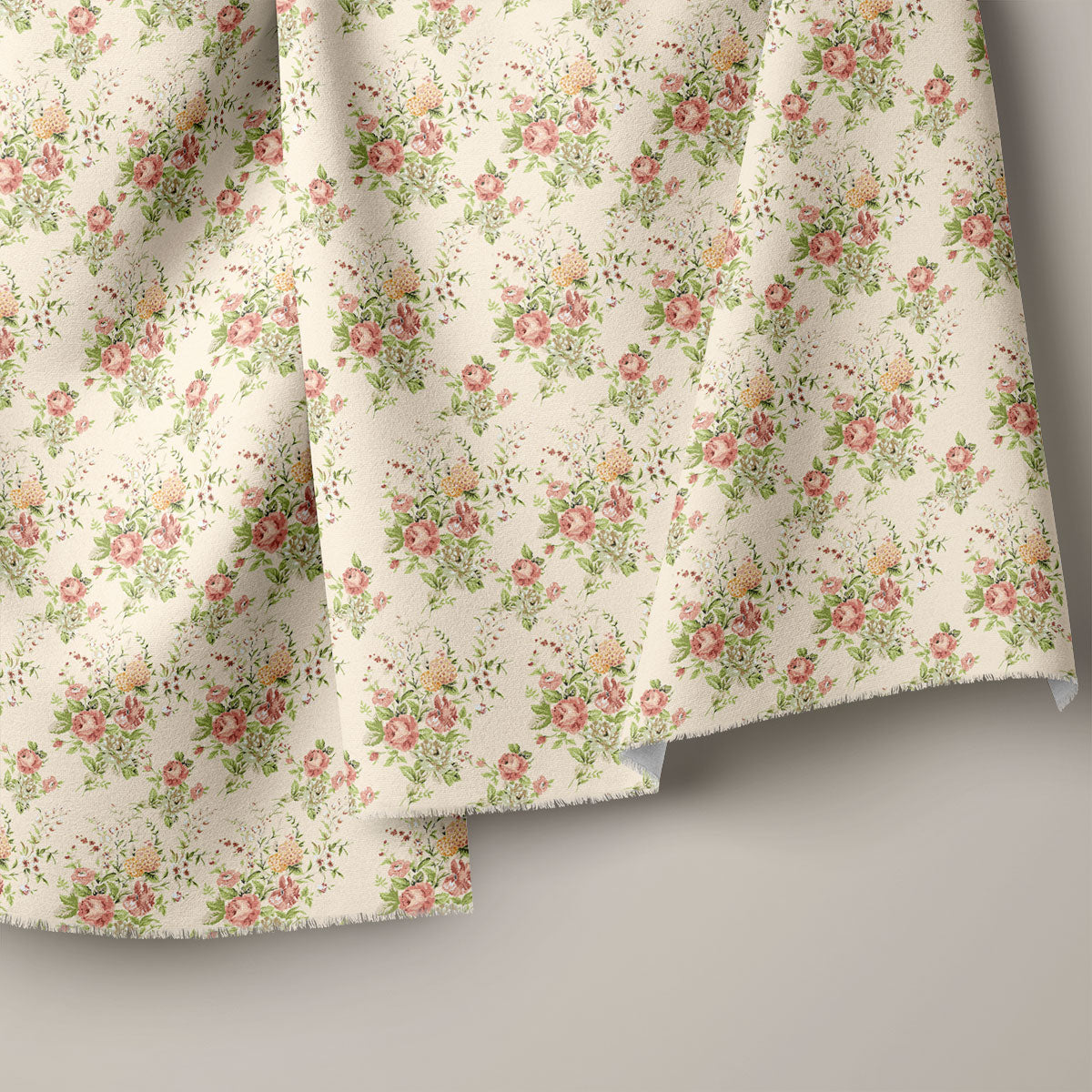 Mule Fawn Rose Floral Print