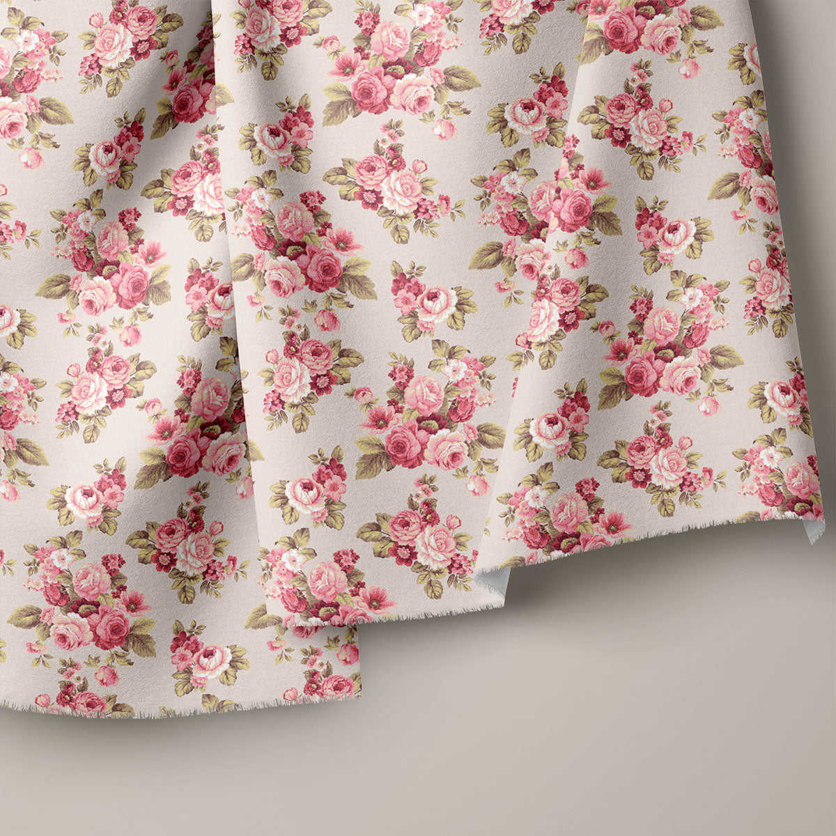 Dusty Pink Floral Print