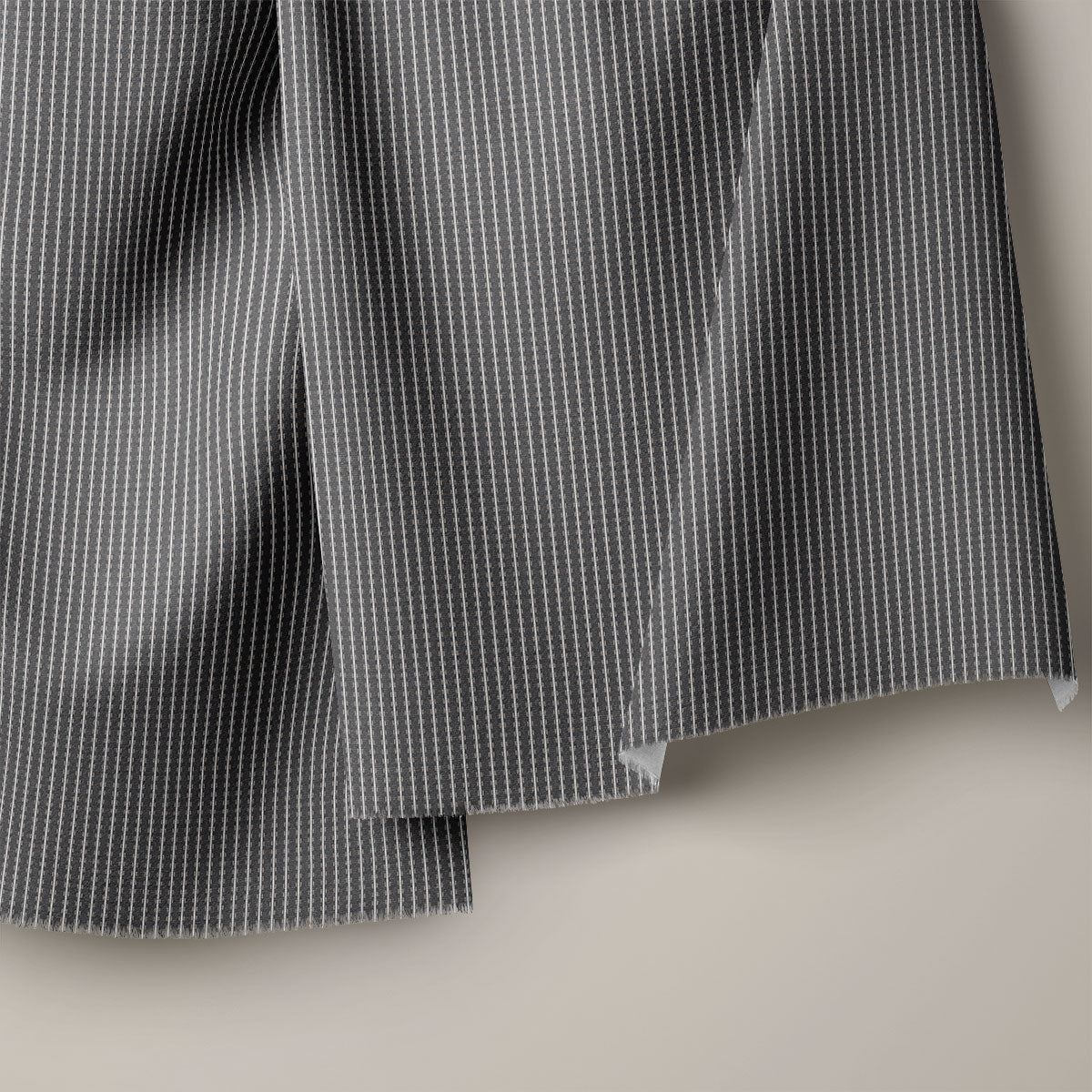 Black Bean Stripes Print