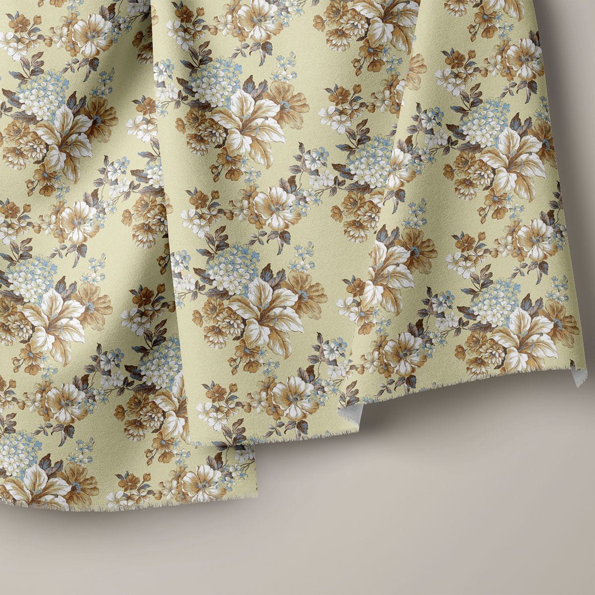 Sorrell Brown Floral Print
