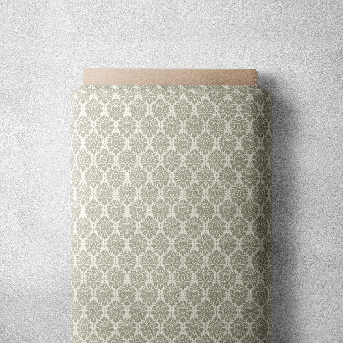 Moon Mist Damask Pattern Geometric Print