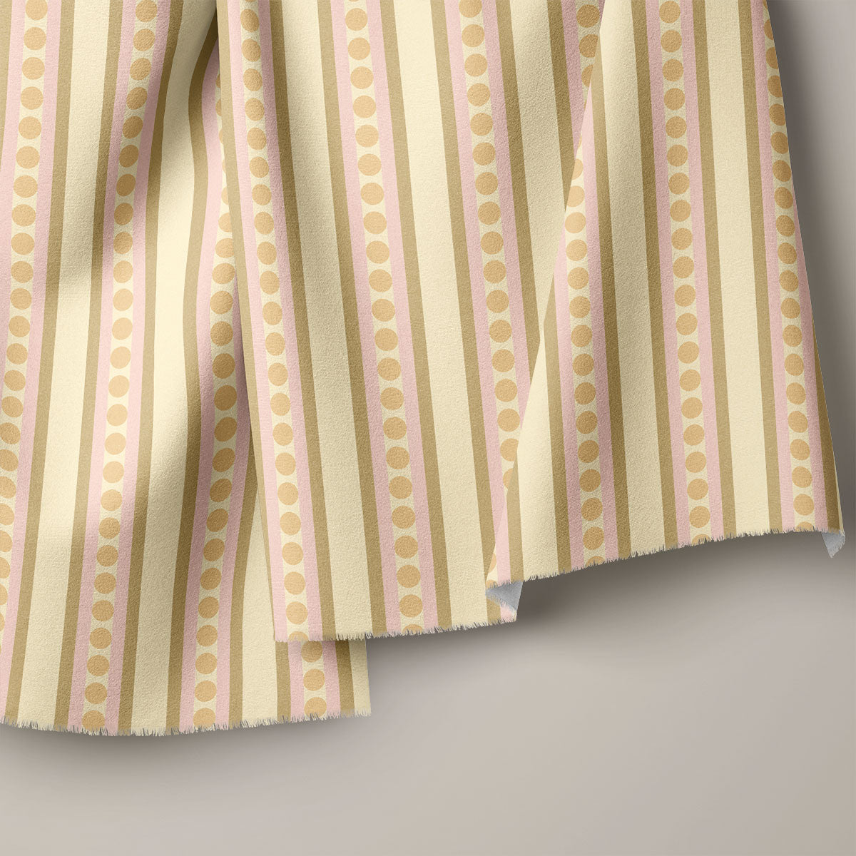 Winter Hazel Stripes Print