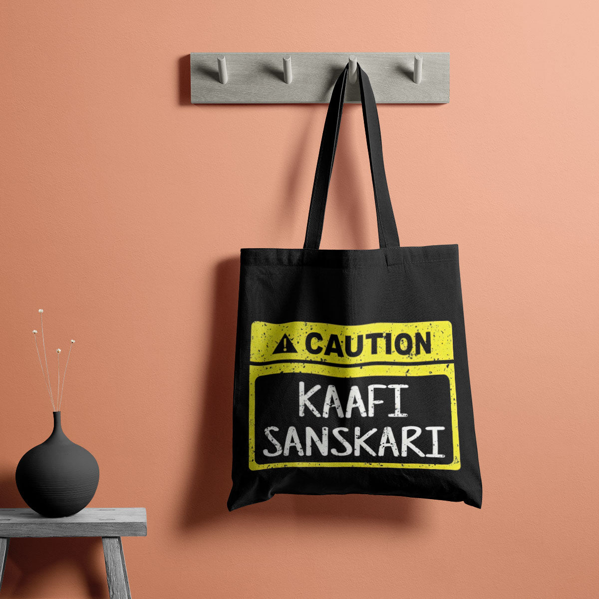 Kaafi Sanskari Canvas Tote Bag