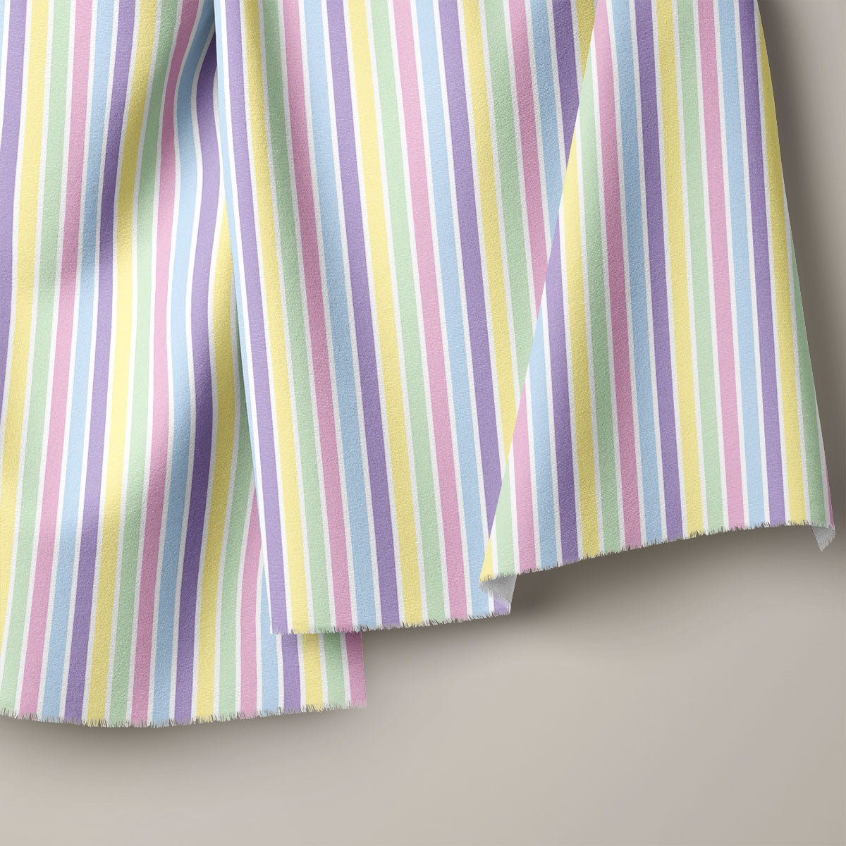 Multicolor Stripes Print