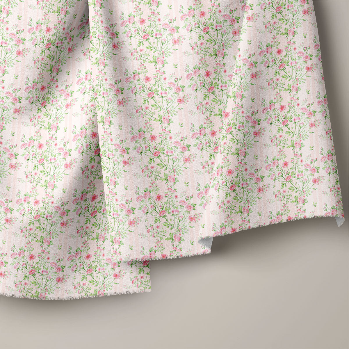 Beauty Bush Rose Floral Print